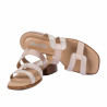 Sandali donna 5130 cipria combinato