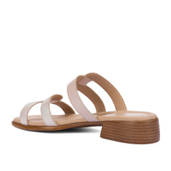 Sandali donna 5130 cipria combinato
