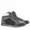 Stivali uomo 467 nero+bianco