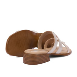Sandali donna 5130 cipria combinato