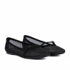Ballerine donna 1369 nero combinato