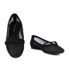 Ballerine donna 1369 nero combinato