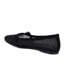 Ballerine donna 1369 nero combinato