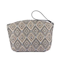 Borsa donna a mano 213g 01 rafia noir