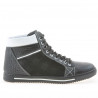 Stivali uomo 467 nero+bianco