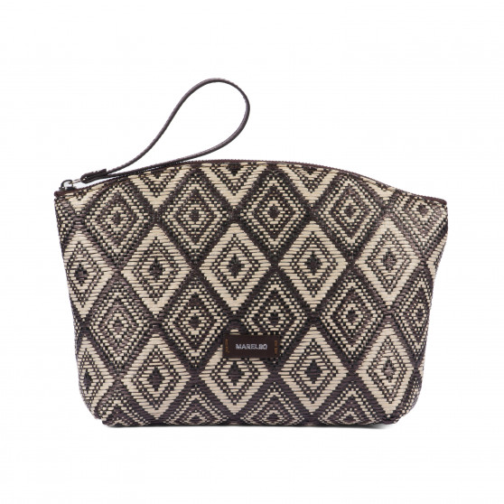 Borsa da donna a mano 213g 01 rafia cacao