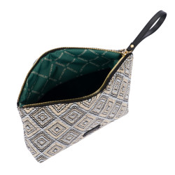 Borsa da donna a mano 213g rafia noir