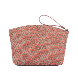 Borsa da donna a mano 213g 01 motivo rosa combinato