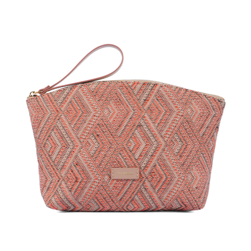 Borsa donna a mano 213g motivo rosa combinato