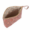 Borsa donna a mano 213g motivo rosa combinato