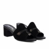 Sandali donna 1367 nero velluto