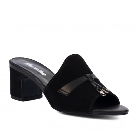 Sandali donna 1367 nero velluto