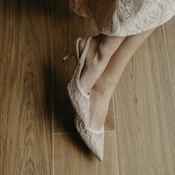 Sandali donna 1368 beige combinato