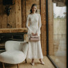 Sandali donna 1368 beige combinato