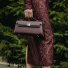 Borsa a tracolla da donna 041g bordeaux lifestyle
