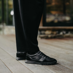 Scarpe sportive uomo 9001 nero combinato