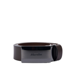 Cintura uomo 52b marrone scuro