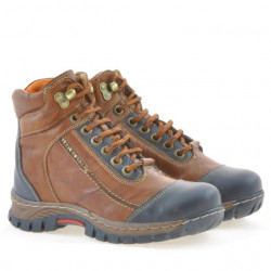 Stivali bambini 3219 marrone+indaco
