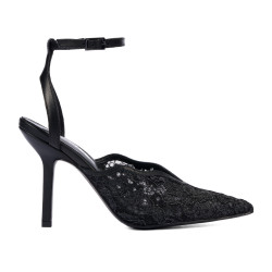 Sandali donna 1370 nero combinato
