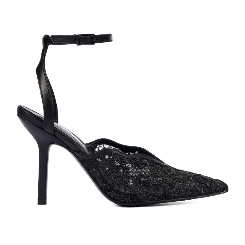 Sandali donna 1370 nero combinato