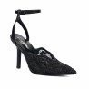 Sandali donna 1370 nero combinato