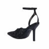 Sandali donna 1370 nero combinato
