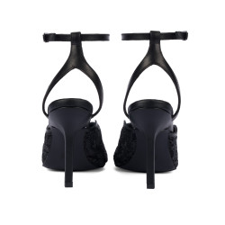Sandali donna 1370 nero combinato