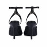 Sandali donna 1370 nero combinato
