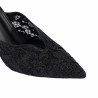 Sandali donna 1370 nero combinato