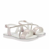 Sandali bambini 541 bianco combinato
