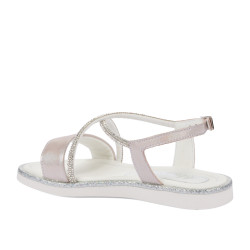 Sandali bambini 541 bianco combinato