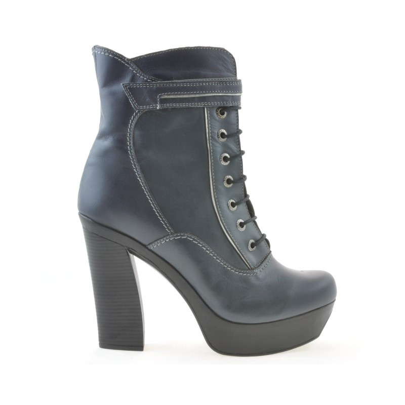 Stivaletti donna 3261 indaco
