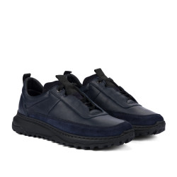 Scarpe casual/sport uomo 999 indaco combinato