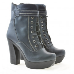 Stivaletti donna 3261 indaco