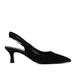 Sandali donna 1338 nero velluto
