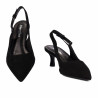 Sandali donna 1338 nero velluto