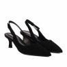 Sandali donna 1338 nero velluto