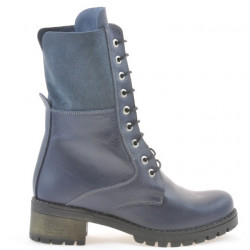 Stivaletti donna 3291 indaco