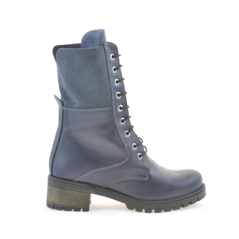 Stivaletti donna 3291 indaco