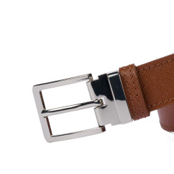 Cintura donna 26mc marrone safiano