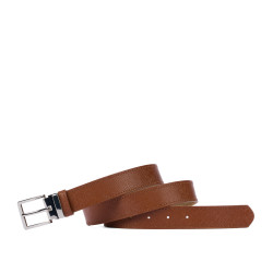 Cintura donna 26mc marrone safiano