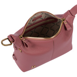 Borsa da donna a mano 037-1g lampone