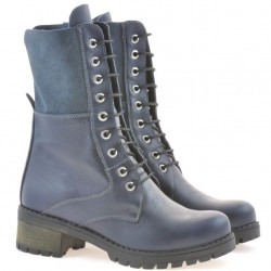 Stivaletti donna 3291 indaco