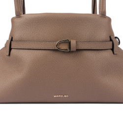 Borsa da donna a tracolla 053g cappuccino