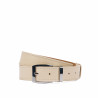 Cintura donna 27mc beige saffiano