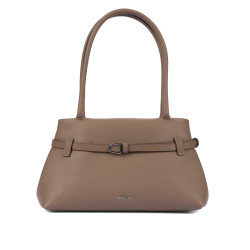 Borsa a tracolla da donna 053g 01 cappuccino