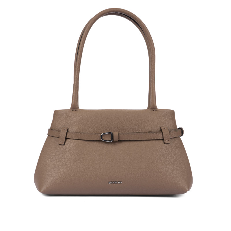 Borsa a tracolla da donna 053g 01 cappuccino