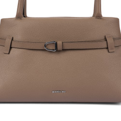 Borsa a tracolla da donna 053g 01 cappuccino