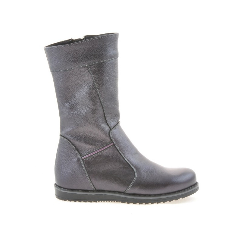 Stivali bambini 3212 viola perlato