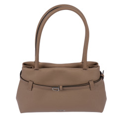 Borsa a tracolla da donna 053g 01 cappuccino